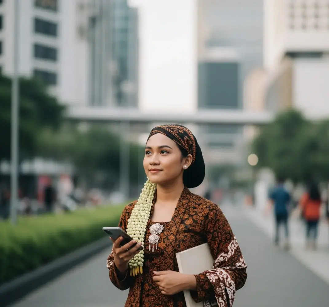 Seorang individu yang beradaptasi dengan perubahan